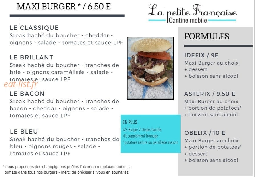 La petite Française — carte page 1