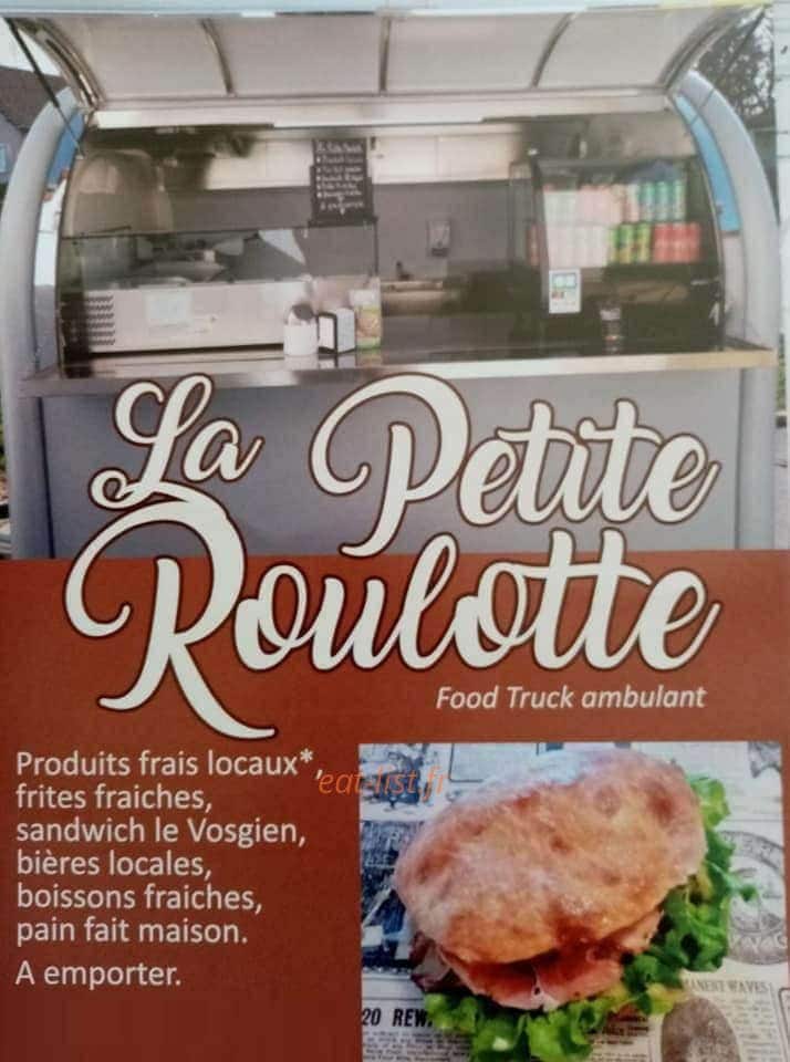 La Petite Roulotte — carte page 1