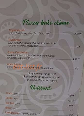 La Piazza — carte page 3