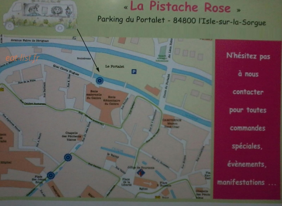 La pistache Rose — carte page 3
