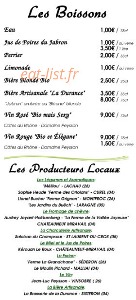 La Pizzaïolette — carte page 4