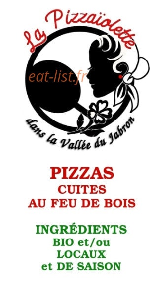 La Pizzaïolette — carte page 1
