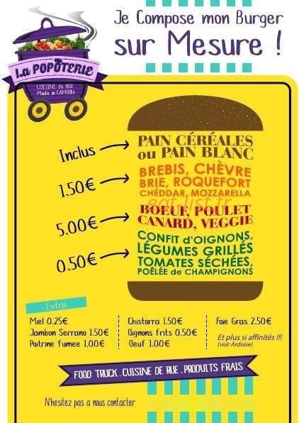 La popoterie — carte page 2