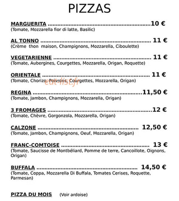 La ptite Italie — carte page 1