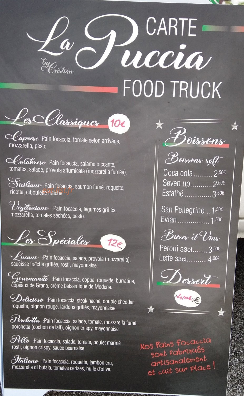 La Puccia by Cristian — carte page 1