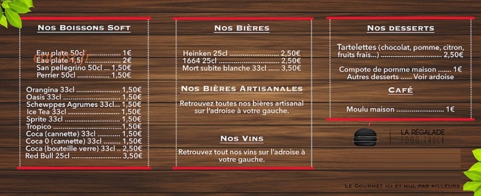 La Régalade — carte page 3