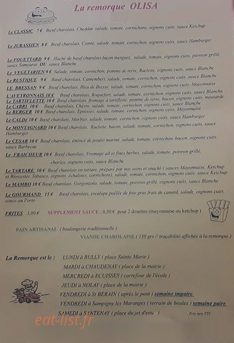 La Remorque Olisa — carte page 1