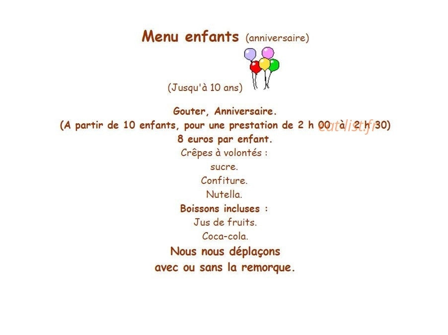 La Remorque — carte page 2
