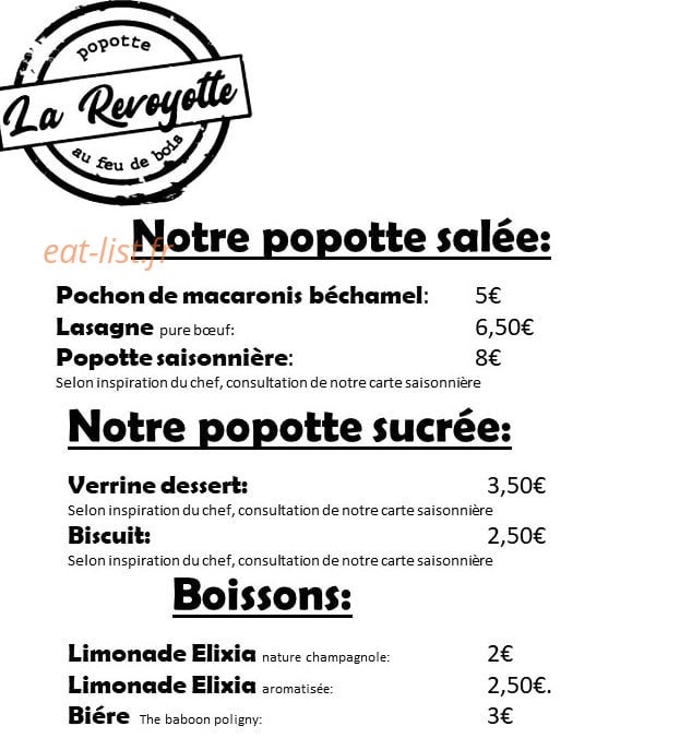La Revoyotte — carte page 1