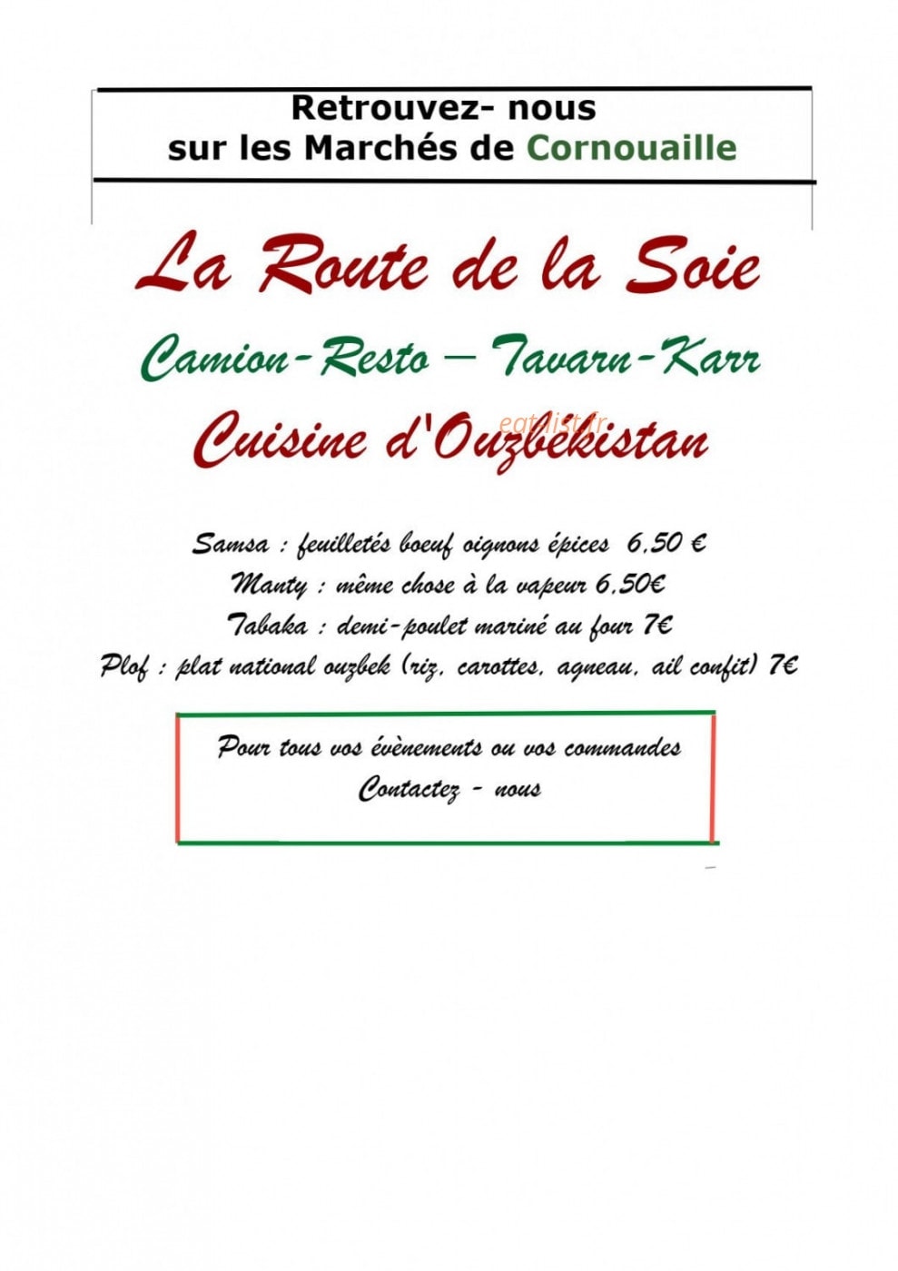 La Route de la Soie — carte page 1
