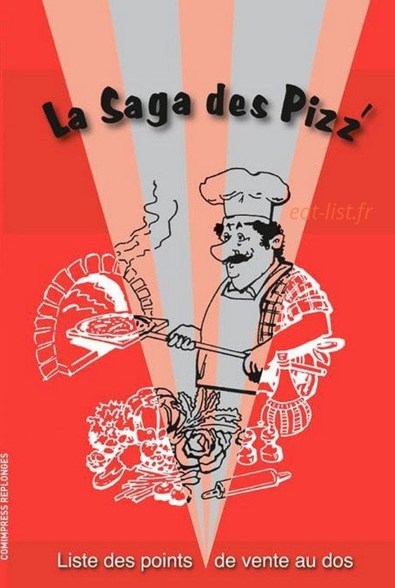 La Saga des Pizz' — carte page 1