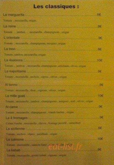 La salina's — carte page 1