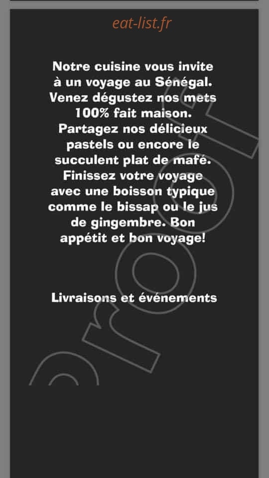 La Savane Dorée — carte page 2