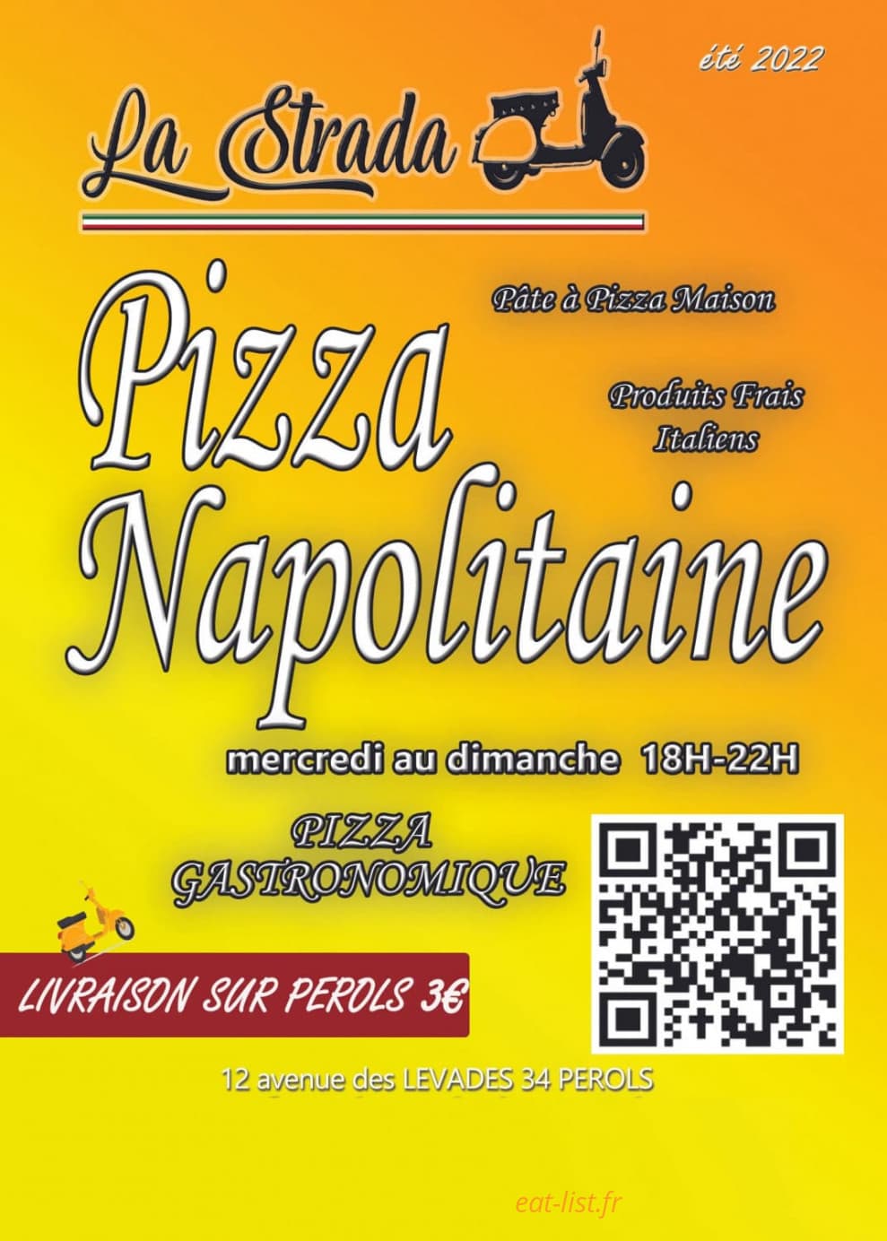 La Strada — carte page 1