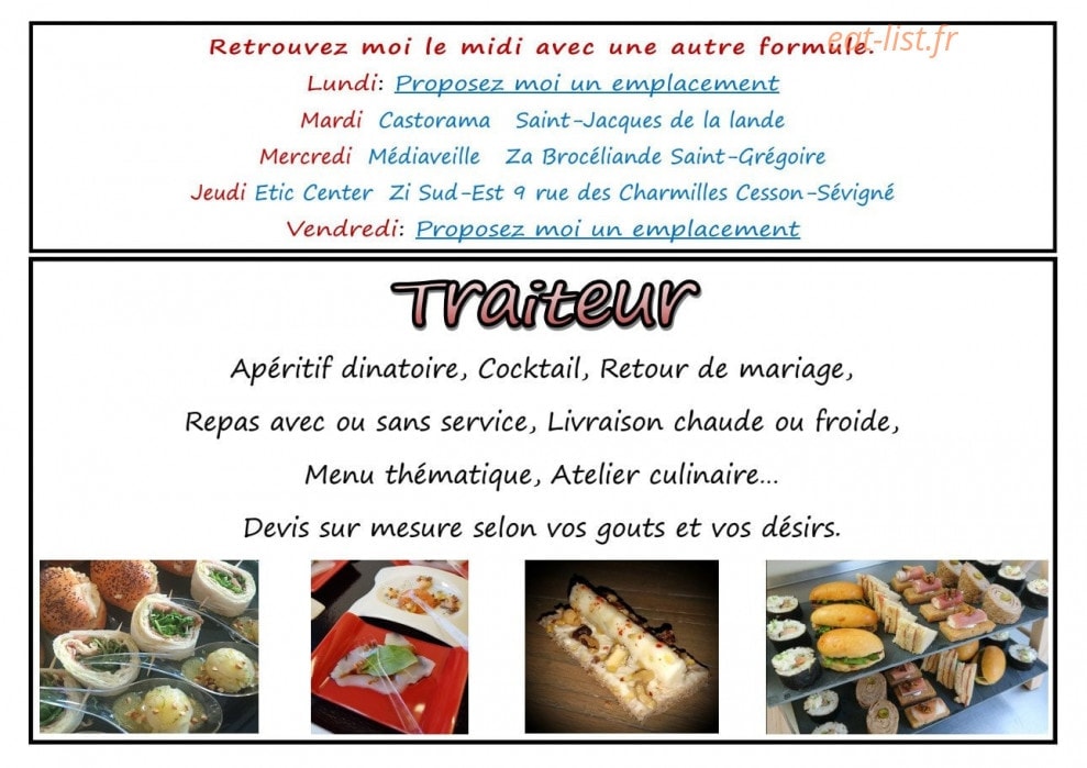 La table de Seb — carte page 5
