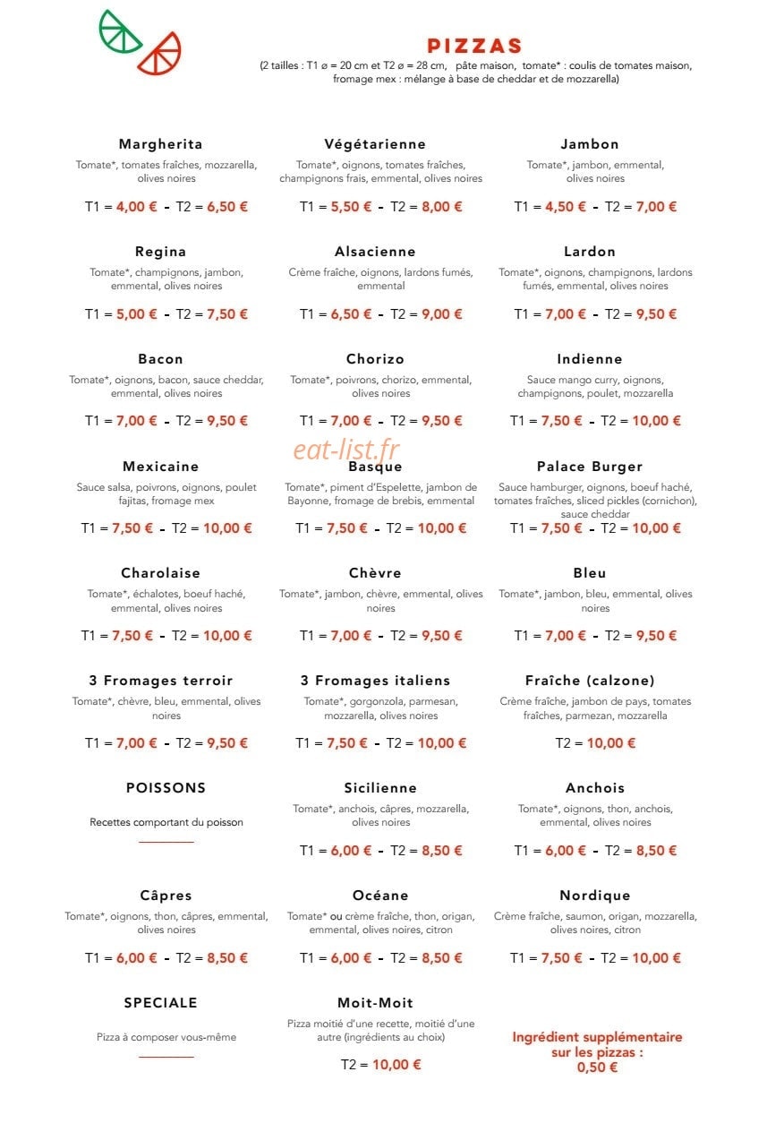 La Taqueria Nomada — carte page 2