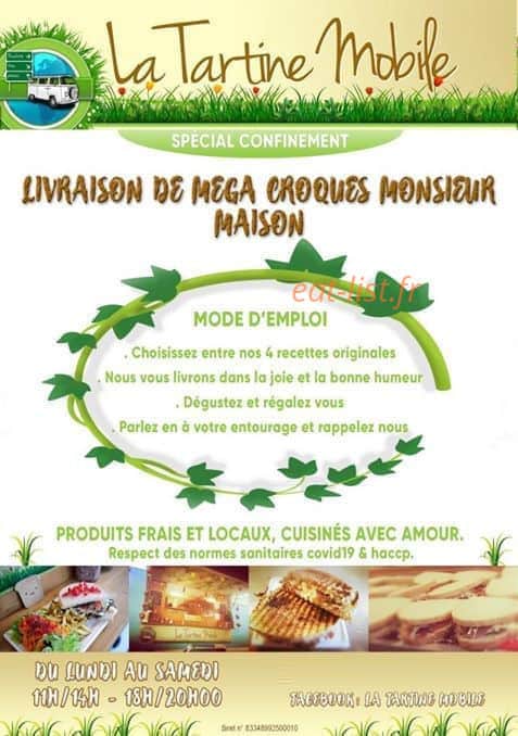 La Tartine Mobile — carte page 2