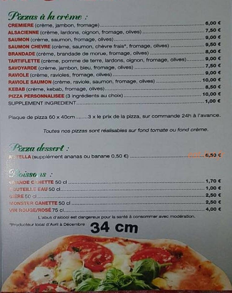 La tour de pizz' — carte page 3