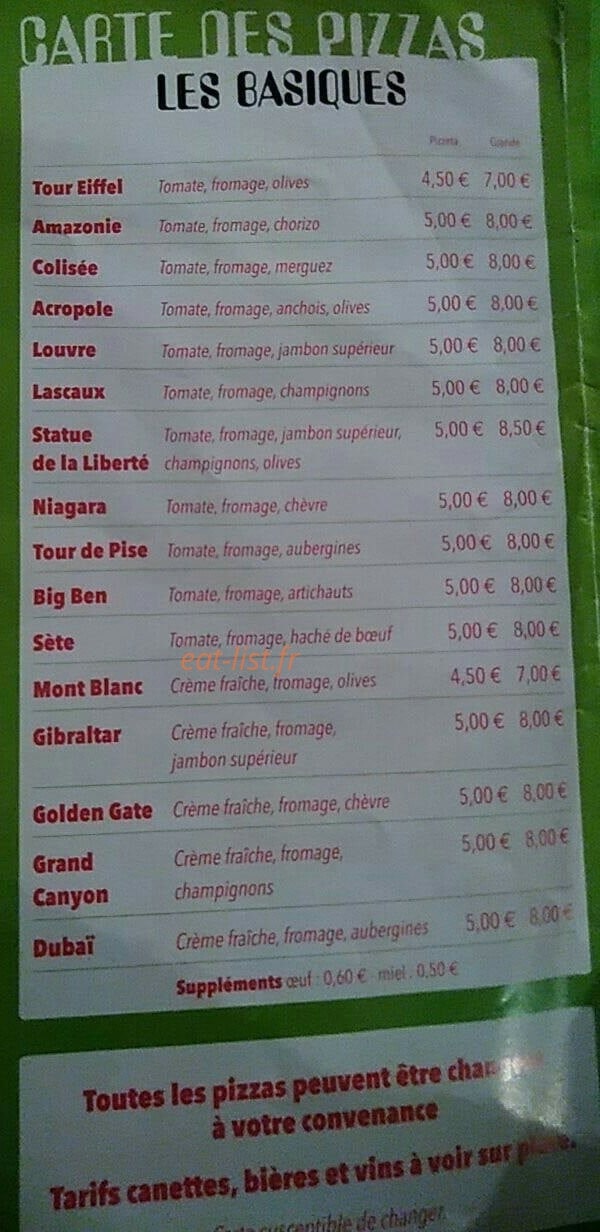 La Tour de Pizz — carte page 2