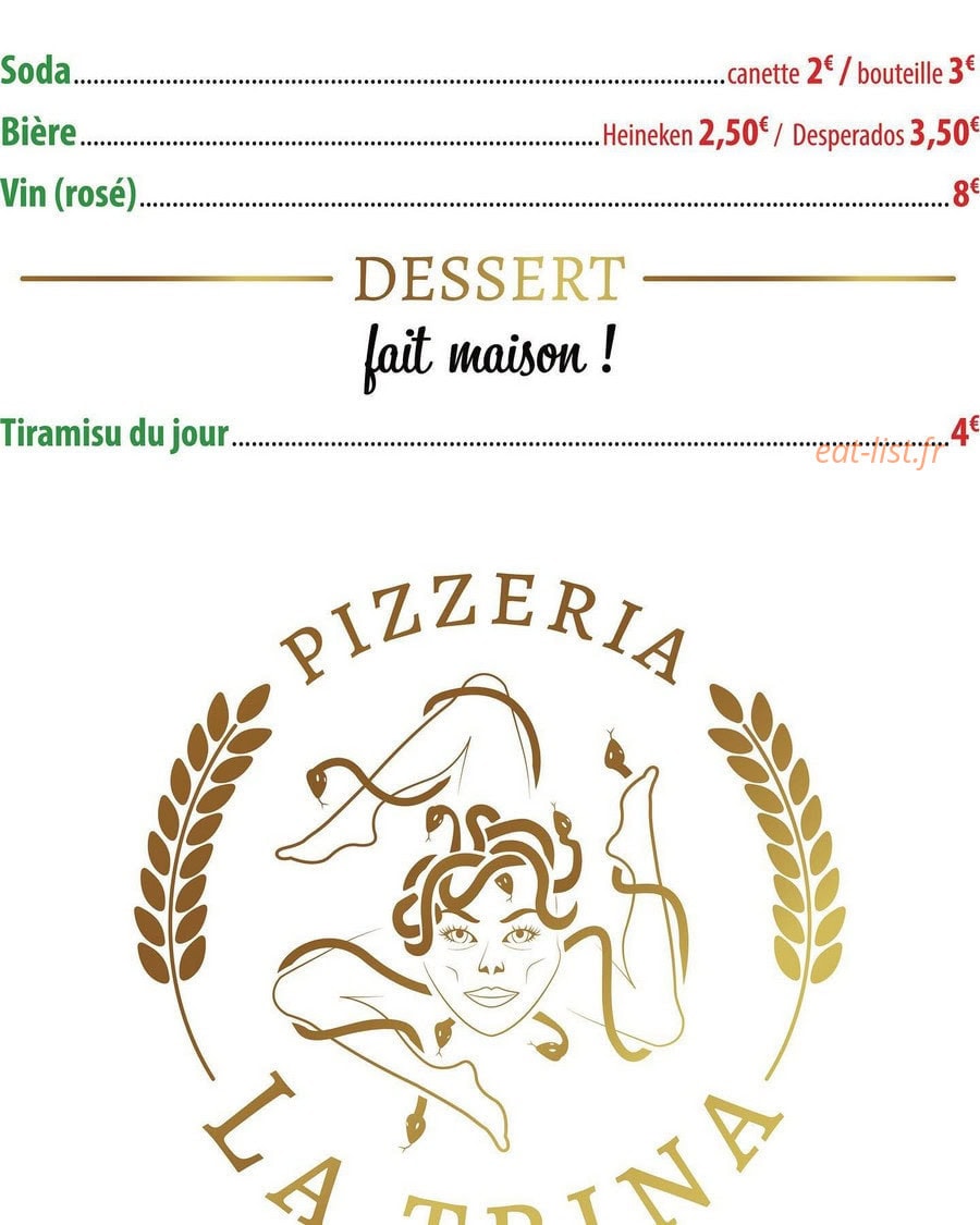 La Trina — carte page 2