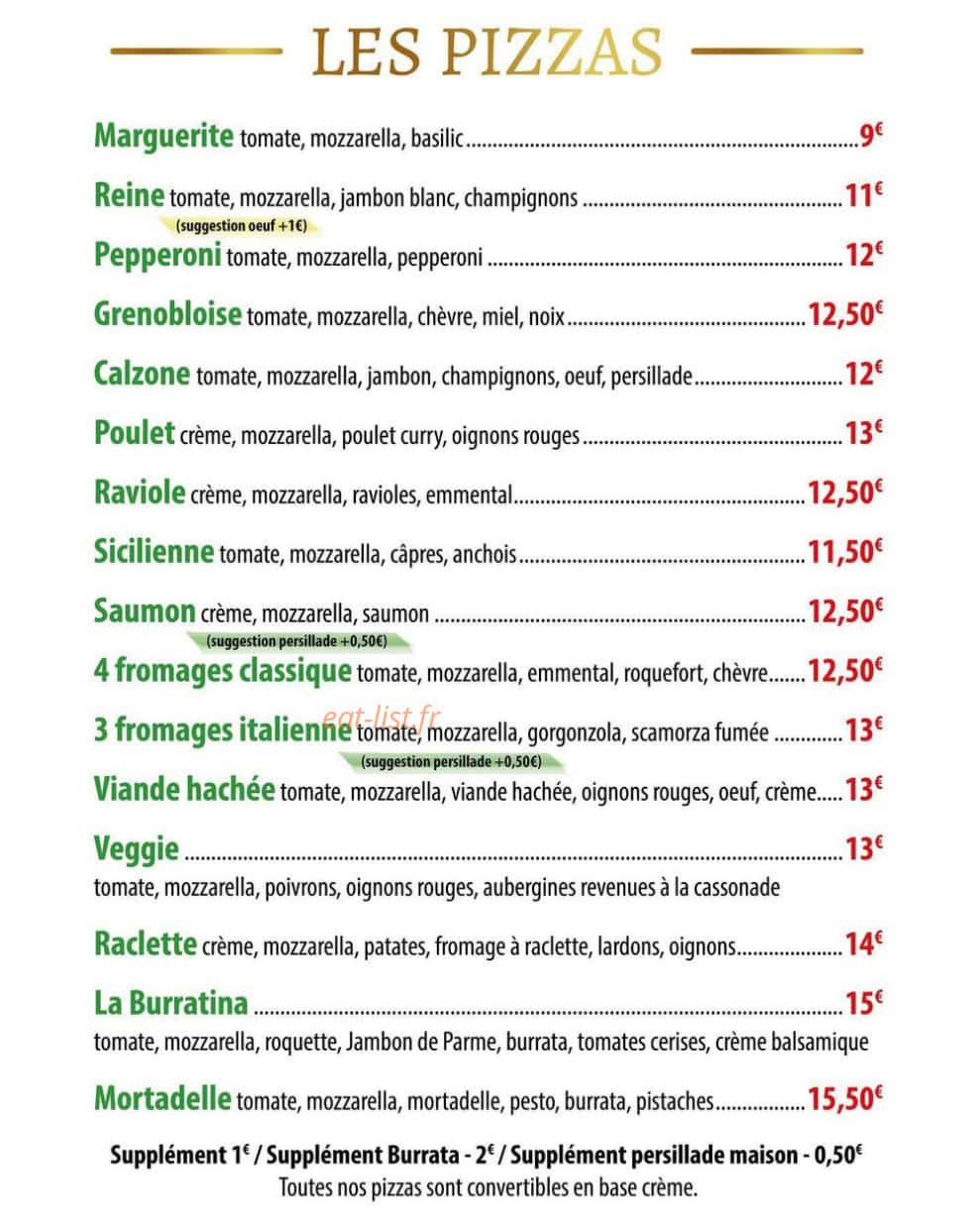 La Trina — carte page 1