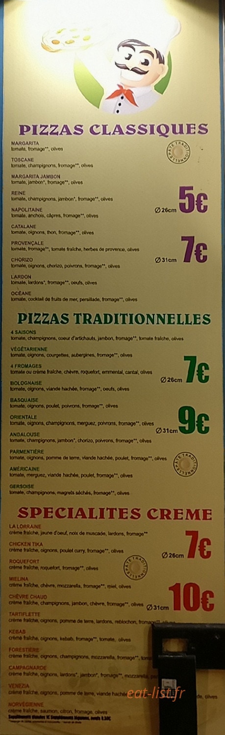 La Venezia — carte page 1