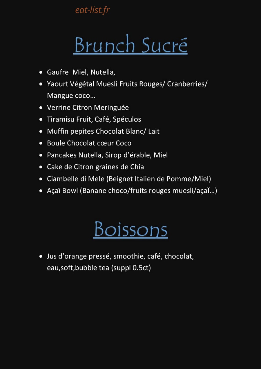 La Virée Gourmande — carte page 4