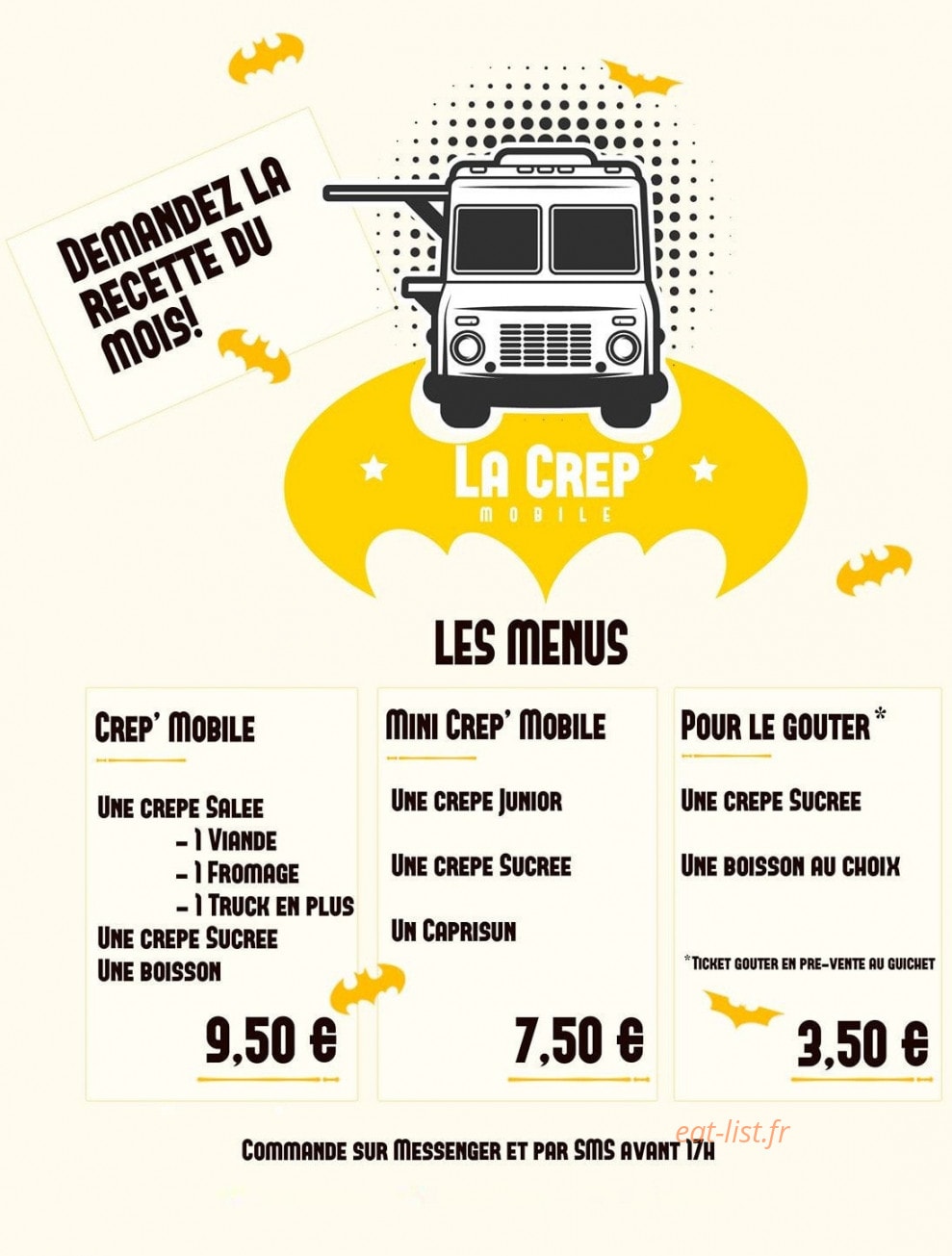 LaCrep'Mobile — carte page 1