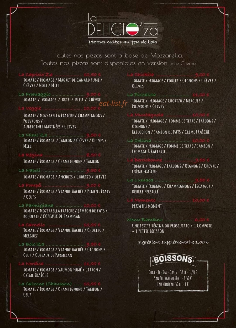 LaDelicio'za — carte page 1