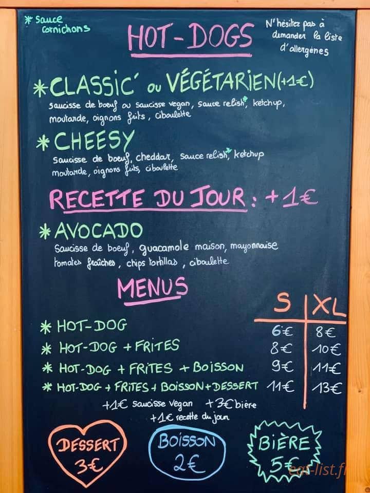 Larry's — carte page 1