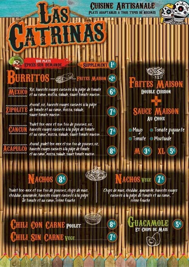 Las Catrinas — carte page 1