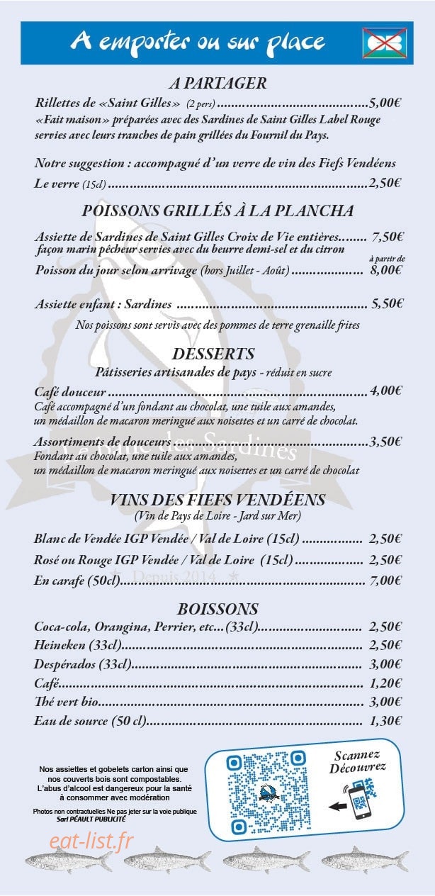 Le Banc des sardines — carte page 2