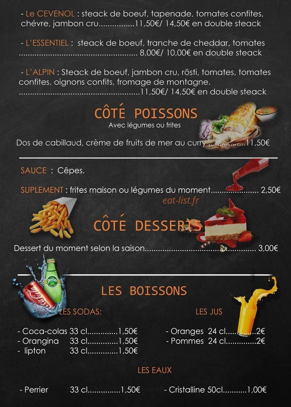 Le Barbecue — carte page 3