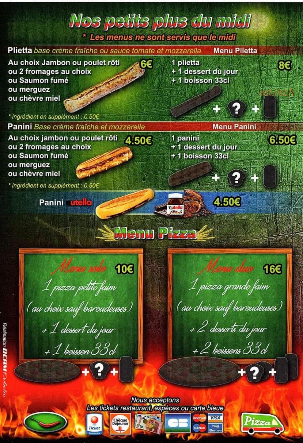 Le Baroudeur Italien — carte page 4