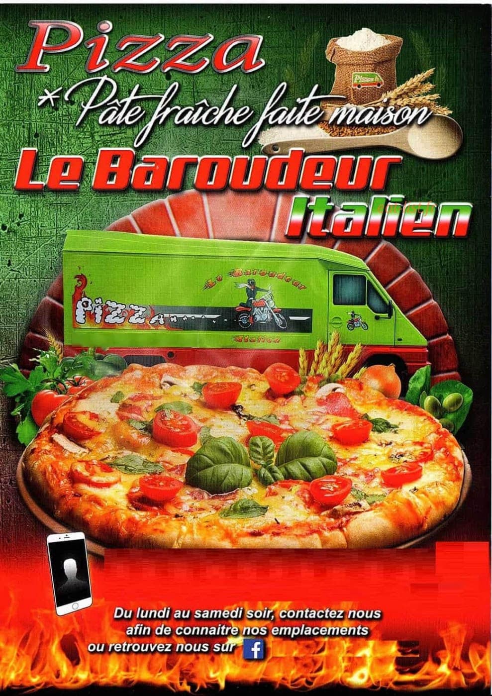 Le Baroudeur Italien — carte page 1
