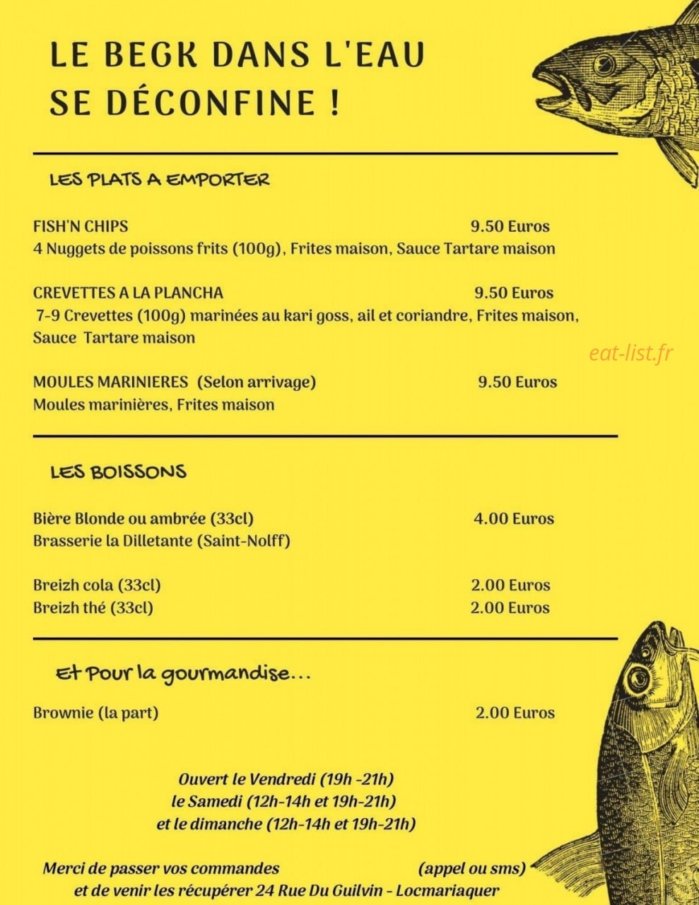 Le Begk dans l'eau — carte page 1