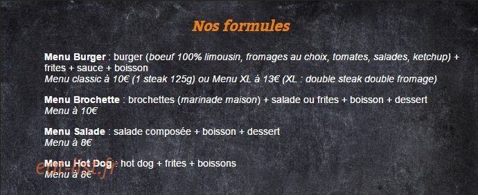 Le bon Truck — carte page 1