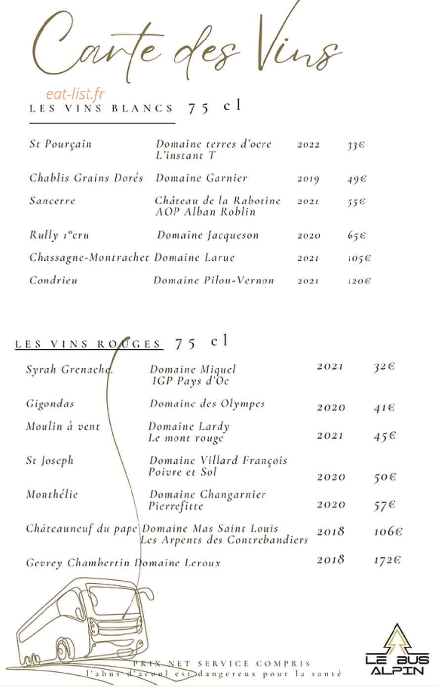 Le bus alpin — carte page 5