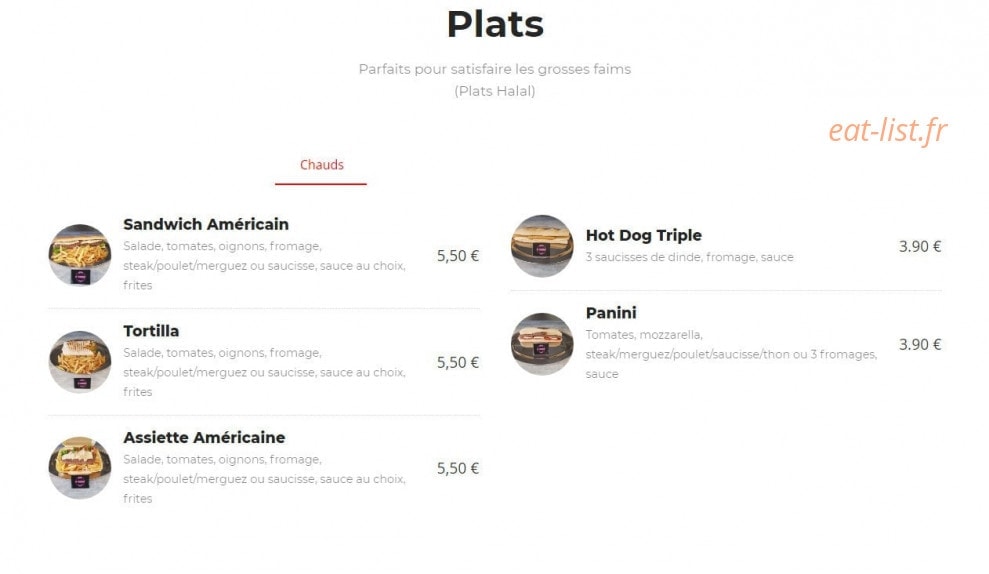 Le Camiam — carte page 1