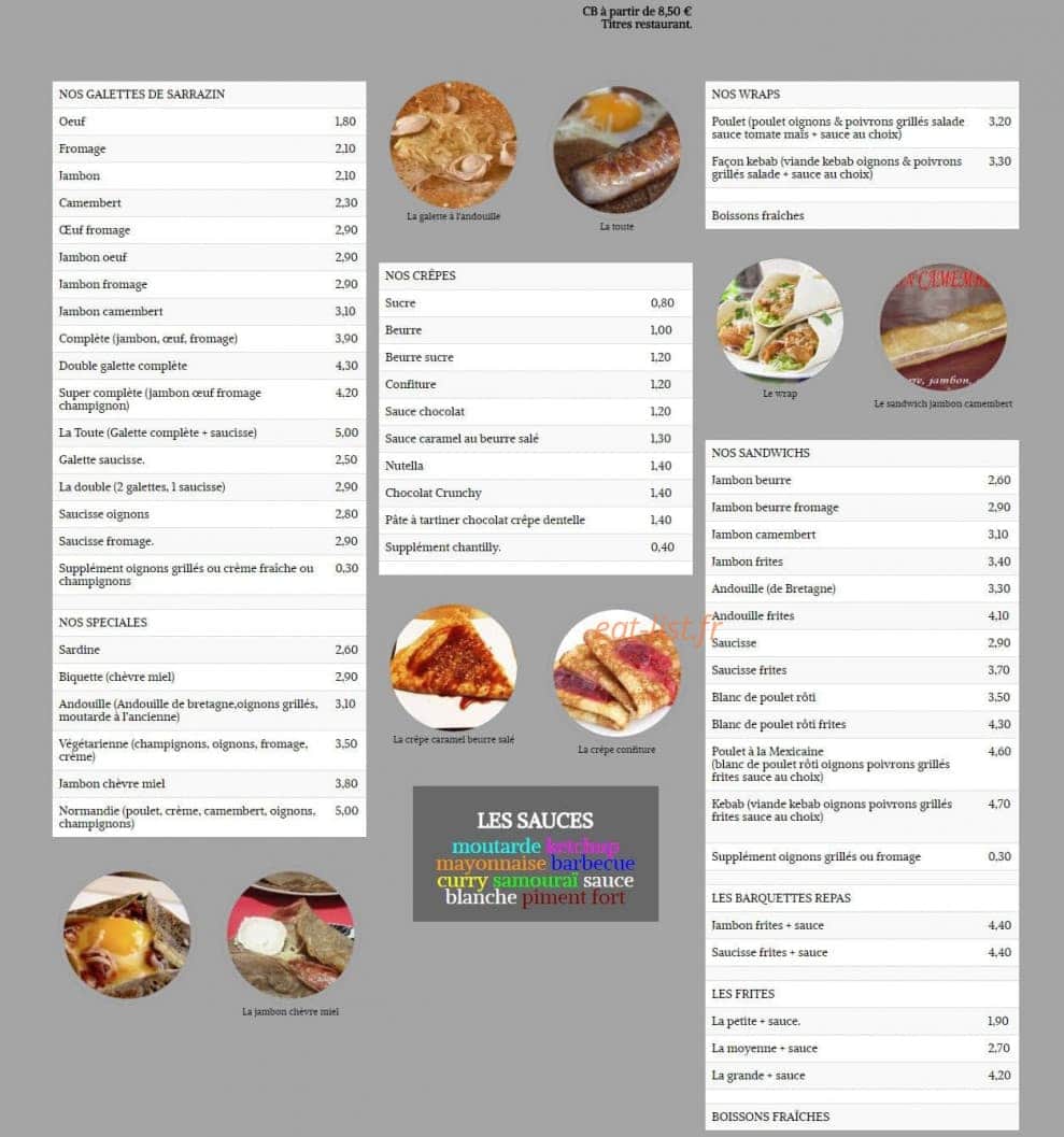 Le Camion Breton — carte page 1