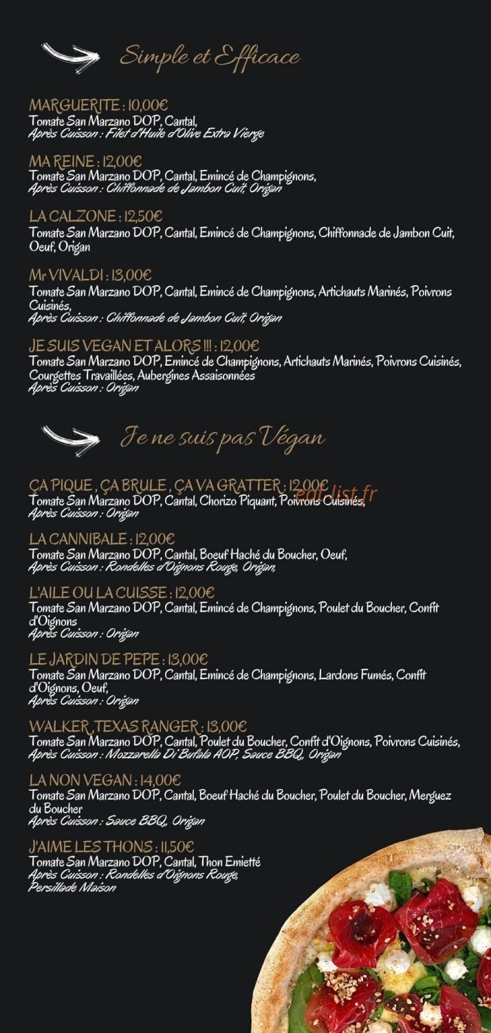 Le Camion De Cedric — carte page 3