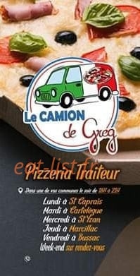Le Camion De Greg — carte page 1