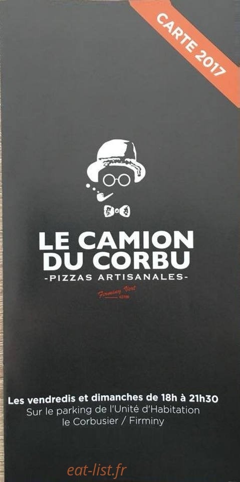 Le Camion du Corbu — carte page 1