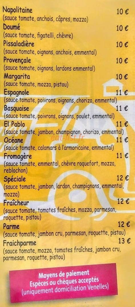 Le camion jaune — carte page 2