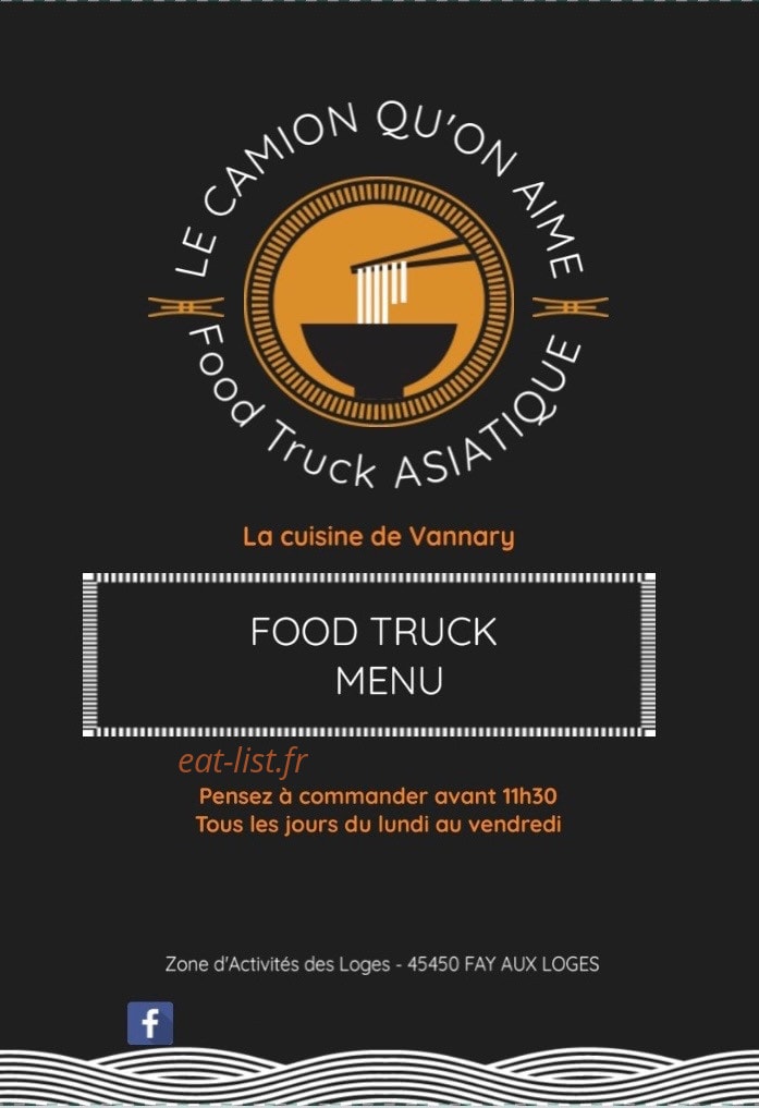 Le camion qu'on aime — carte page 1
