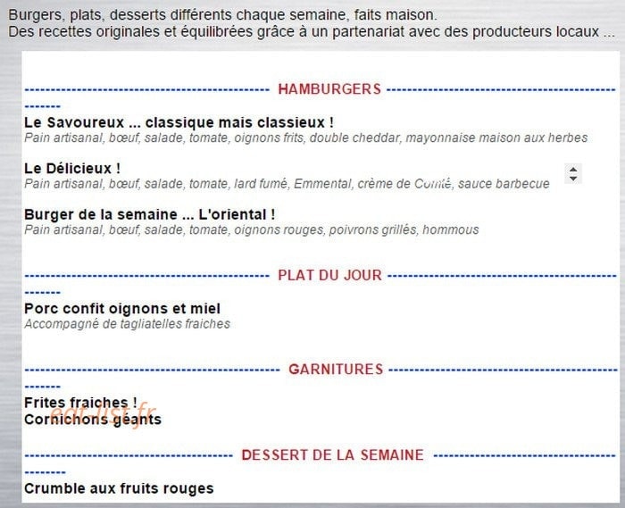 Le camion toqué — carte page 1