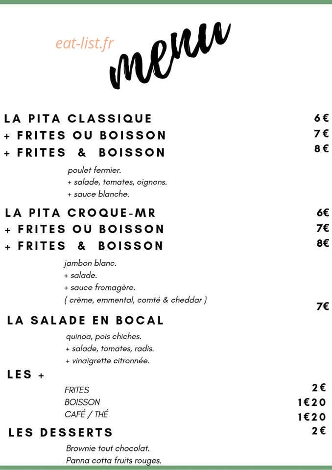 Le Camion Vert — carte page 1