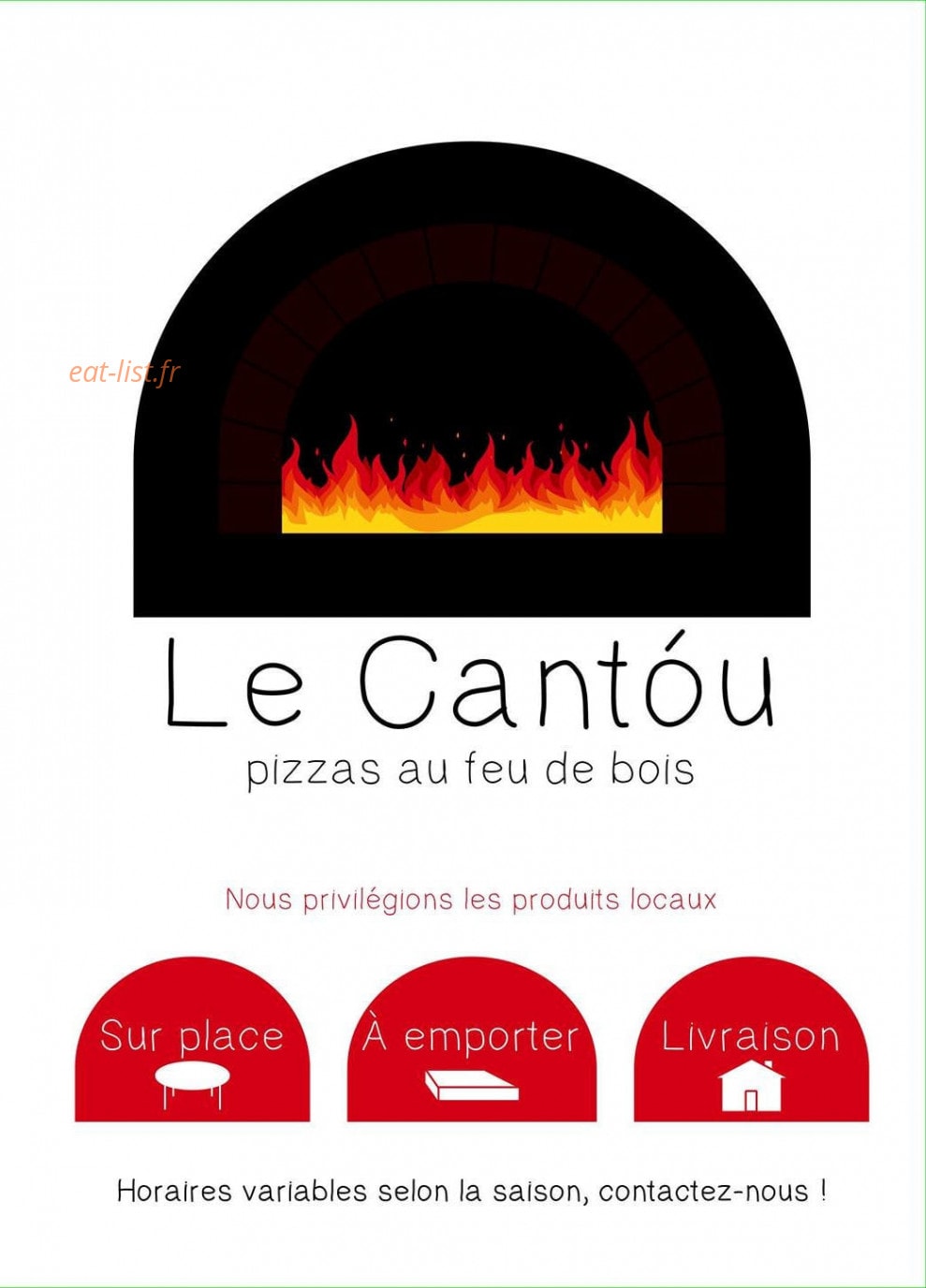 Le Cantóu — carte page 1