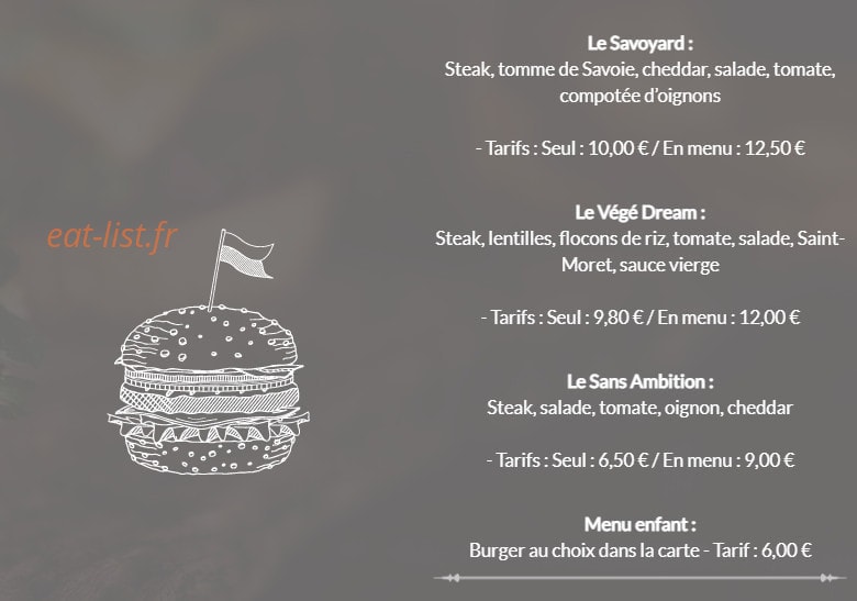 Le capricieux — carte page 2