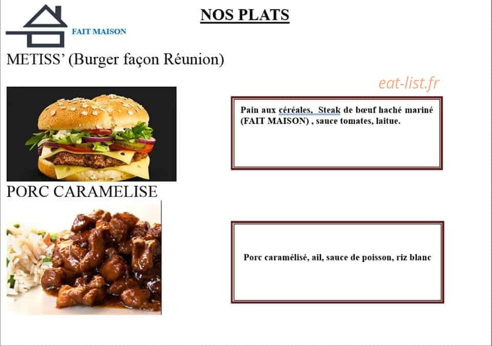 Le Caraï — carte page 1